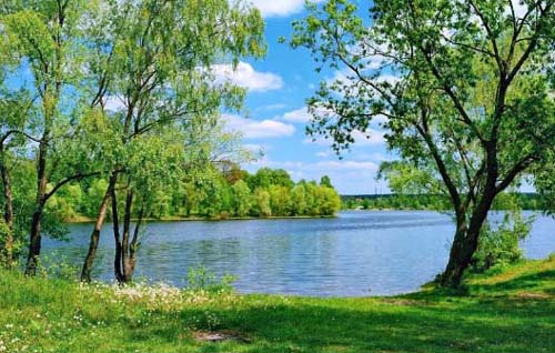 Множество озер Навашинского района Нижегородской области