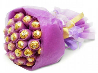 Мастер-класс по изготовлению цветов из конфет
