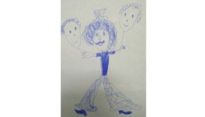 Смешной Рисунок ПЕРЕД ПОКУПКОЙ КУКЛЫ (Анна 8 лет)